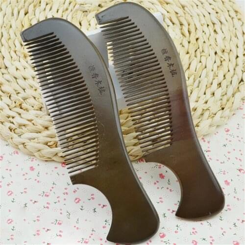 1PC Anti-static Head Sandalwood Wooden Combs Fashion Hair Comb Hairbrush With Handle Massager Chinese Traditional Haircut Tool