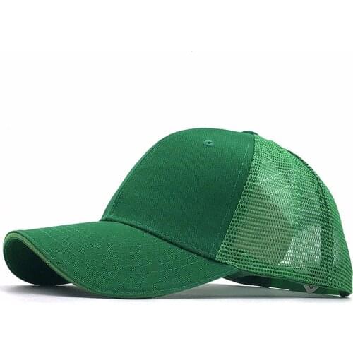 Branded Baseball Cap Men Snapback Mesh Cap Women Hats For Men Casquette Bone Casual Black Adjustable New fishing Sun Hat Trucker