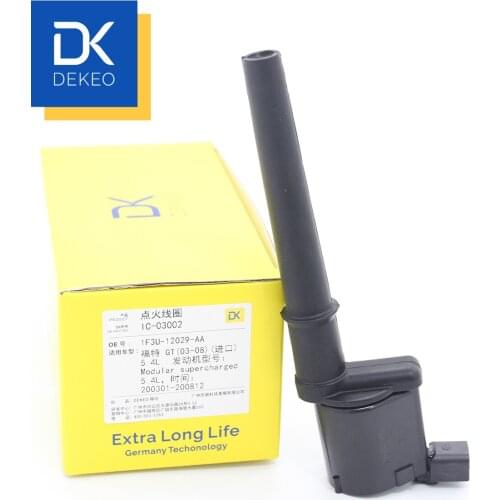 DEKEO For Ford GT 5.4L Ignition Coils 1F3U 12029 AA DG487 88921370 F524 DQ9005B