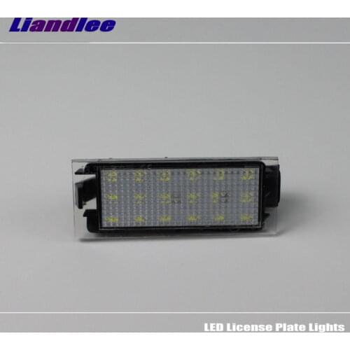 For Renault Samsung SM3 2013~2015 LED Car License Plate Light Number Frame Lamp High Quality