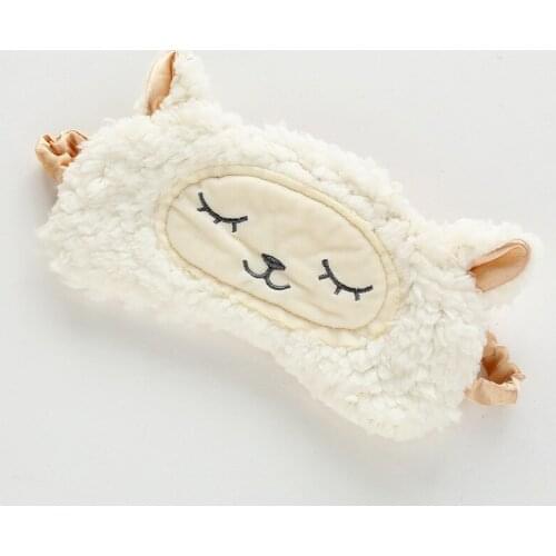 Cute Animal Cartoon Cloud Soft Comfortable Sleep Eye Mask Portable Blindfold Travel Shade Aid Sleep Eye Patch