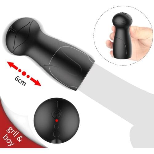 Penis Glans Vibrator For Men 10 Speed Vibrating Penis Extend Massage Trainer Male Masturbator Vibrator Sex Toy for elay