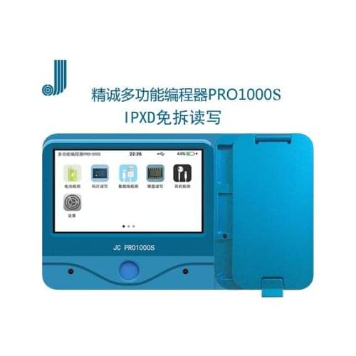 JC PRO1000S multifunction mobile phone chip programmer for iphone ipad baseband hard disk battery repair tools NAND programmer