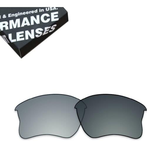 ToughAsNails Polarized Replacement Lenses for Oakley Flak Jacket XLJ Sunglasses Photochromic Grey (Lens Only)