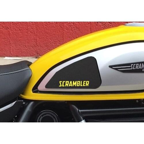 Motorcycle Anti Slip Oil Tank Pad Cover Protector Sticker for DUCATI Scrambler 800 2015-2016