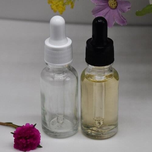 5pcs Dropper Bottlle 20ml Glass essential oil Bottle with pipette Dropper,Eye drops Bottle ,E-juice ,Smoking oil packing Bottle