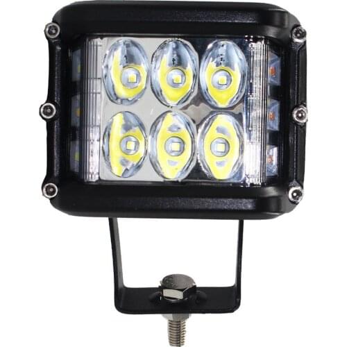 45W Triple-row LED Work Light Bar Spot Flood Combo For Offroad SUV Truck