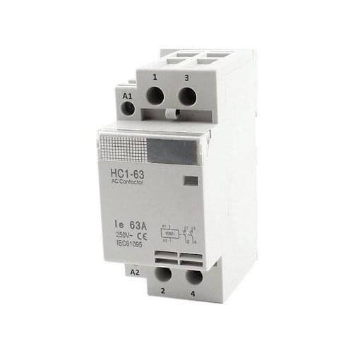 110V Coil Voltage 63A 2 Pole Universal Circuit Control AC Contactor