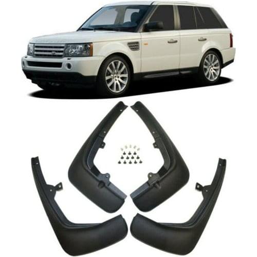 4pcs Car Mudflaps Front Rear Mudguards Mud Flaps Guards For Range Rover Sport L319 L320 2005-2013 Splash Guards Fender Flares