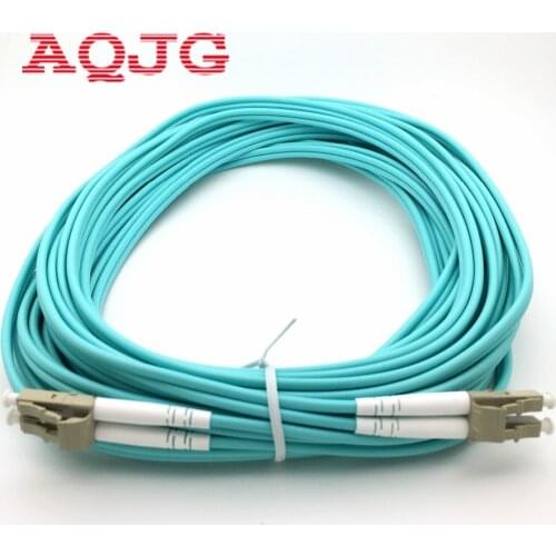 40 Meters LC-LC LC/UPC-LC/UPC Multi-Mode OM3 Fiber Cable Multimode Duplex Fiber Optical Jumper Patch Cord
