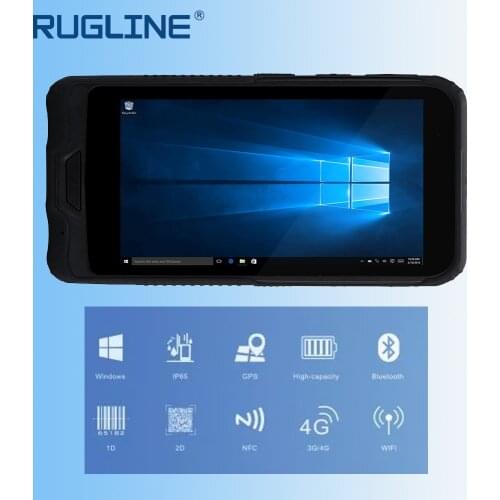 5.98 Inch Handheld Rugged PDA Terminal Windows 10 Data collector with Barcode Scanner NFC