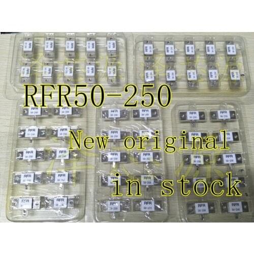5PCS/LOT NEW High Frequency Resistance RFR50-250 RFR 50-250 RFR-50-250 50 Ohms 250W Dummy Load Resistor