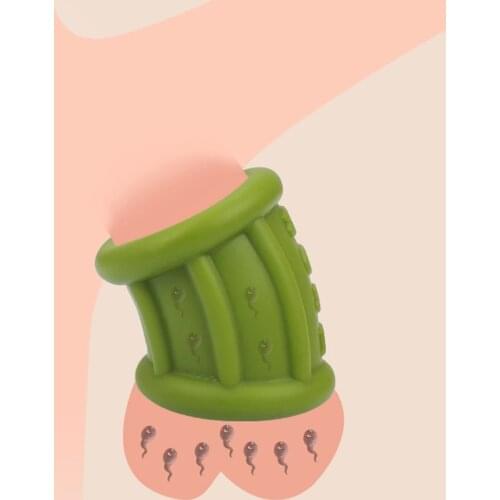 Male Soft Reusable Stretchable Stretcher Scrotum Bondage Penis Ring Male Ejaculation Delay Lock Sperm Sex Toys For Men Cock Ring