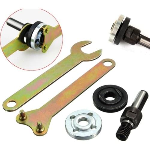 Drill Adaptors 10mm Shank Arbor Mandrel Adaptor for Grinder Cut Off Wheels Disc Use with Drills