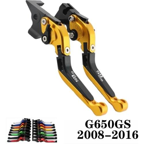 For BMW G 650GS G650GS 2008 2009 2010 2011 2012 2013 2014 2015 2016 CNC Motorcycle Adjustable Brake Clutch Lever Levers Folding
