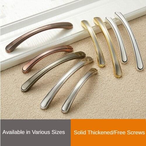 European Style Retro Antique Bronze Furniture Handle Wardrobe Drawer Knob Antique Cabinet Door Handle Home Decoration Hardware