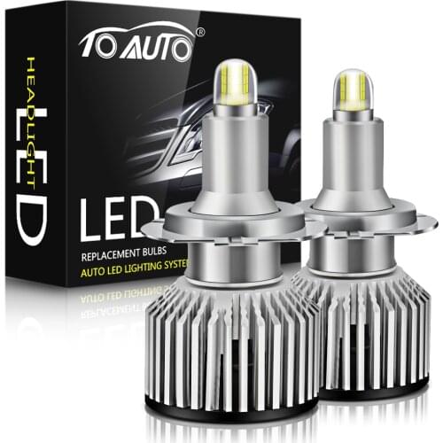 H1 H7 LED HB3 9005 HB4 H11 Led Car Headlights Bulbs 9012 Hir2 24pcs CSP 60W 3D High Power Canbus 360 Degree Auto Lamp 12V