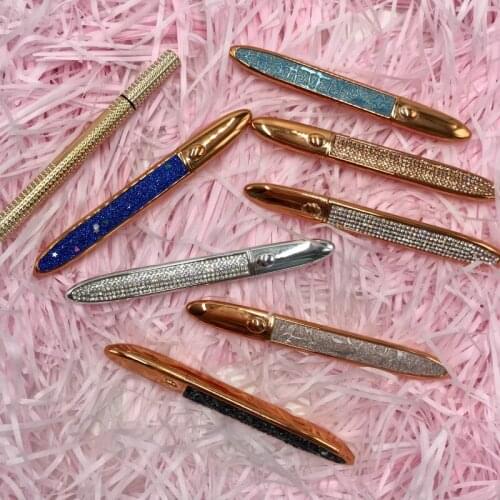 Rhinestone Eyeliner Pen Lash Glue Pen Diamond Glitter Liquid Eyeliner Waterproof Longlasting Fast Dry
