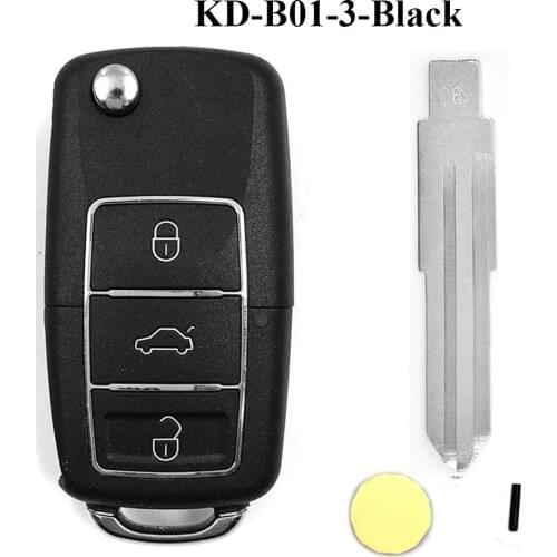 KEYDIY style B series B01-3 black 3 buttons universal remote control for KD900 KD-X2 mini KD with KD 06# blade