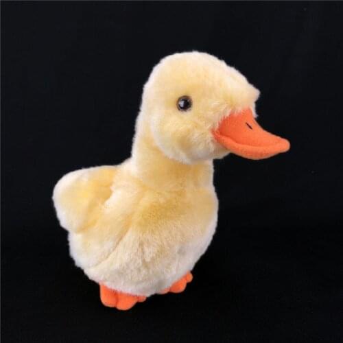 Lovely cartoon duck plush toy about 15cm yellow duck soft doll baby toy Christmas gift h1690
