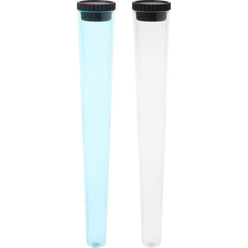 NEW Cone Cigarette Storage Air Tight Tube Hard Plastic Pill Smoking Rolling Holder