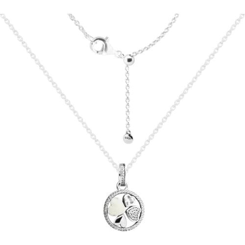 Hearts of Love Necklaces and Pendants 100% 925 Sterling-Silver-Jewelry Women Free Shipping