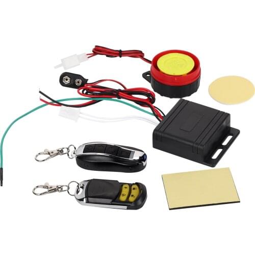 Alarm System Kits Motorcycle Bike Anti-theft Security Alarm System Remote Control 12V alarme residencial