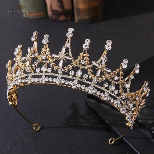 Crystal Headbands Crowns Bridal Hairband Girls Prom Party Wedding Hair Jewelry Accessories