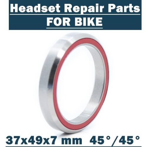 Bike Headset Bearings SMH-P21 37*49*7 mm 45/45 2PCS ACB Road MTB Angular Contact Bicycle Stainless Bearing S MH-P21