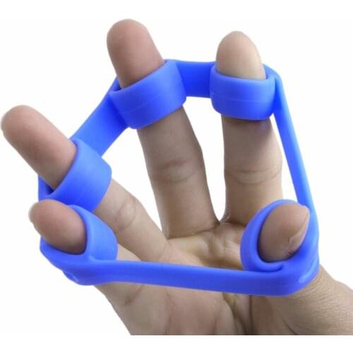 Zebra Muscle Power Training Finger Trainer Hand Grip Ring Exerciser for Guitar Bass Ukulele Piano Violin Music Players