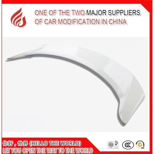 High quality black red white color ABS car rear spoiler for Focus Sedan 2015 2016 2017 2018