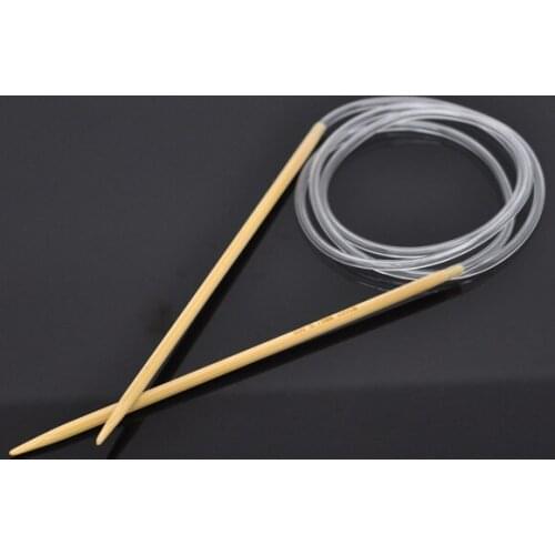 1 Pair Bamboo 100cm Circular Knitting Needle(US Size 5/ 3.75mm)