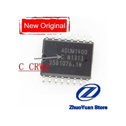 1PCS/lot ADUM1400 ADUM1400CRWZ ADUM1400 CRWZ ADUM1400C ADUM1400CRW IC Chip SMD SOP-16