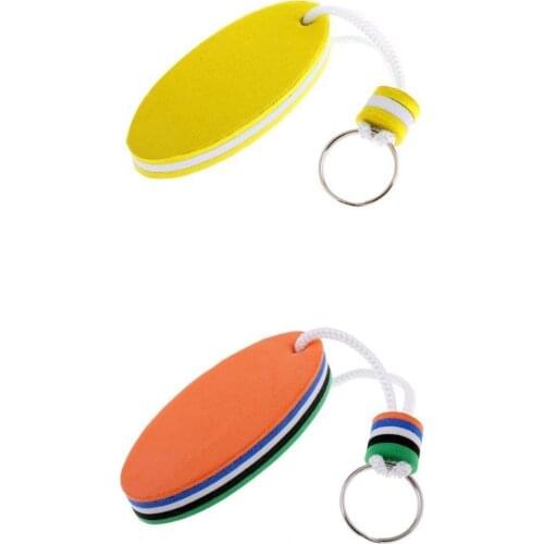 2Pcs Sailing Boating Keyring Floating Key Ring for Kayak Canoe Yacht Boat Water Sports Floatable Buoyant Key Float