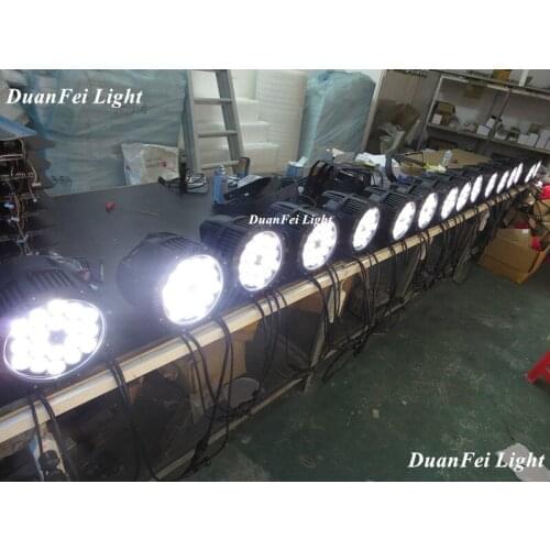 20pcs high quality outdoor dmx led par wash rgbwa 18*15 5in1 par 64 led outdoor dj lyre par washer effect