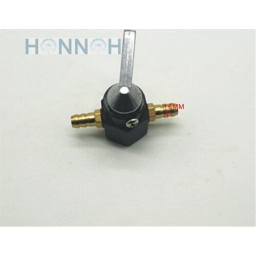 3PCS 1/4" 6mm Gas Petrol Fuel Tank Tap Inline Petcock Valve Switch Pet Cock For ATV Pit Dirt Motor Bike Motorcycle Motocross