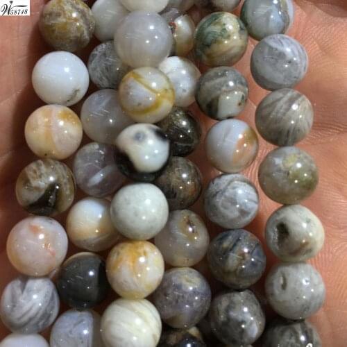 Free shipping Women Fashion Jewelry 6mm 8mm 10mm Bamboo Carnelian Round Loose Beads 15” FG8686