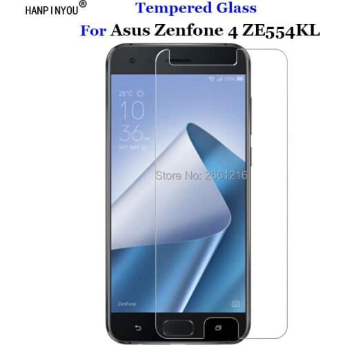 For Asus Zenfone 4 ZE554KL Tempered Glass 9H 2.5D Premium Screen Protector Film For Asus Zenfone 4 ZE554KL 5.5"