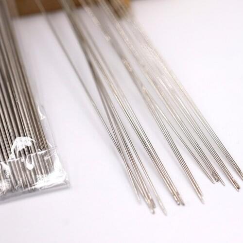 CJSIR 30Pcs Beading Needle Sliver Stainless Steel Long Handmade Sewing Tools Diy Jewelry Gifts Making Decoration Singer Needles
