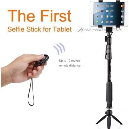 Camera Bluetooth Monopod Tablet Photo Stick+YUNTENG Tripod+Universal Phone Holder For iPhone For Xiaomi For Huawei Smartphone