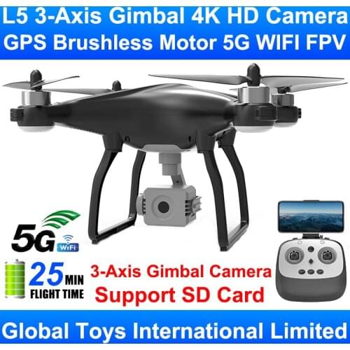 New Arrival X35 3-Axis Gimbal Professional 4K HD Camera Brushless Motor GPS 5G WIFI FPV Best RC Drone Quadcopter Support SD Card