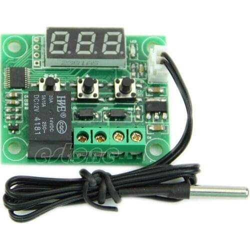 New -50-110°C 12V Digital Heat Cool Temp Thermostat Temperature Control Switch Y5JA