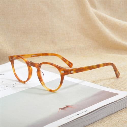 Vintage Optical Glasses Frame OV5186 Eyeglass for women men Spetacle eyewear frame Gregory Peck Myopia Prescription Glasses