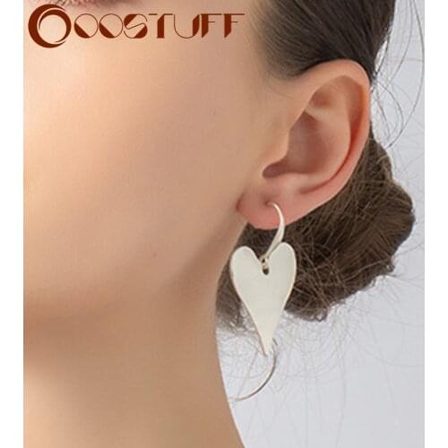 Heart Drop Earring Vintage Hook Suspension Pendientes Trend Decorative Body Jewelry for Women Unusual Things Accessories brinco