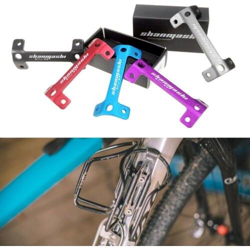 Bicycle Bottle Cage Extender Double Head Bottle Cage Mountain Bike Cup Holder Frame Double Kettle Holder Water Bottle Holder