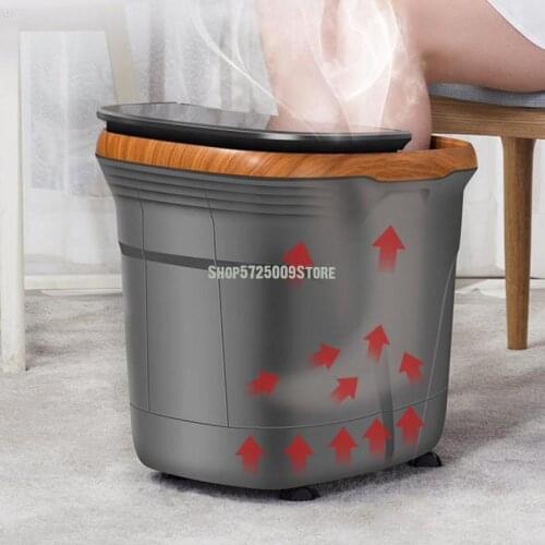 Foot Bathtub Deep Soaking Bucket Over Calf Foot Wash Basin Artifact Electric Massage Constant Temperature Heat