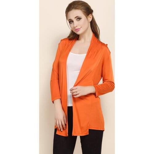 Womens silk knitting solid color sun proof cardigan long sleeve air conditioning shirt medium long coat 1321