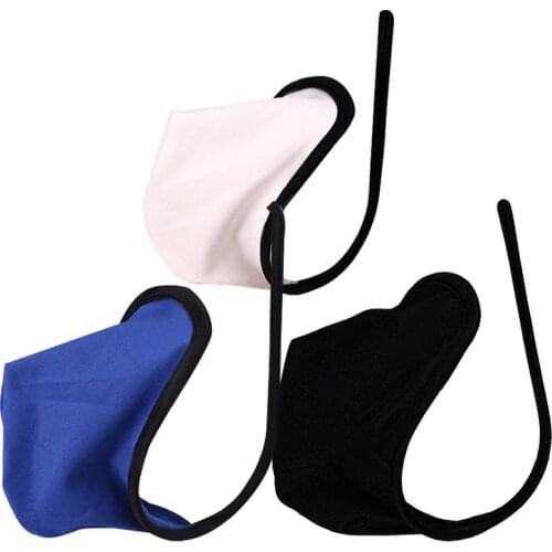 1pcs Invisible Sexy Black Smooth Panties Color Mens Underwear Waist Underpant Homme Size Low String Plus I5Q1