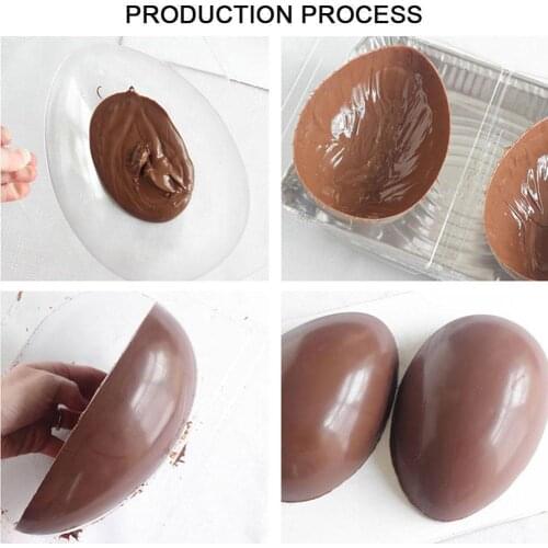 1PC Plastic Easter 3D Dinosa Egg Diy Cake Mold Cake Jelly Candy Baking Tool Cake Kitchen Decorating I9Z9