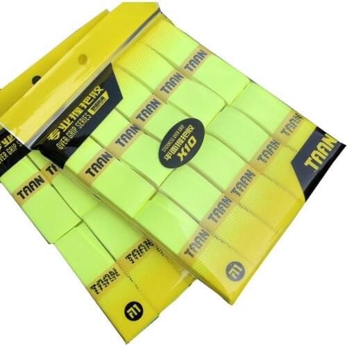 1pack=10pcs TAAN X10 Tennis Racket Overgrips Branded Wearable Tenis Overgrip Abrasive Racquet Hand Glue Badminton sticky grips